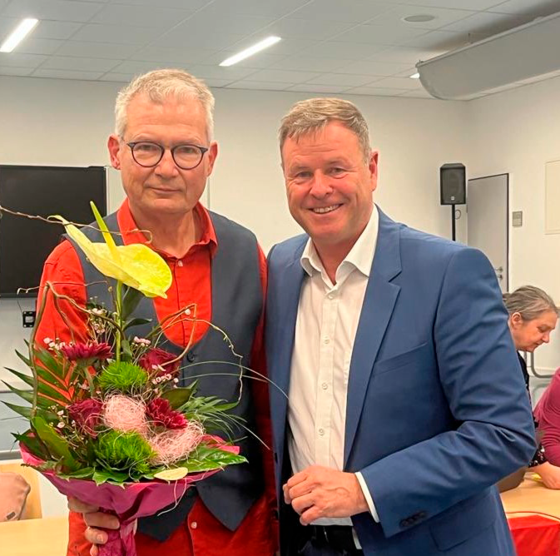 Harald Petzold (links), Christian Görke (rechts)