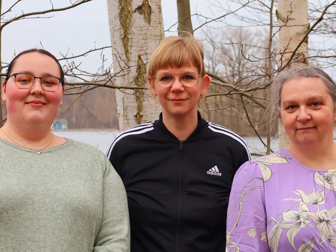 : Lisa Wallat, Antje Koch, Sibylle Wallat-Schwarz