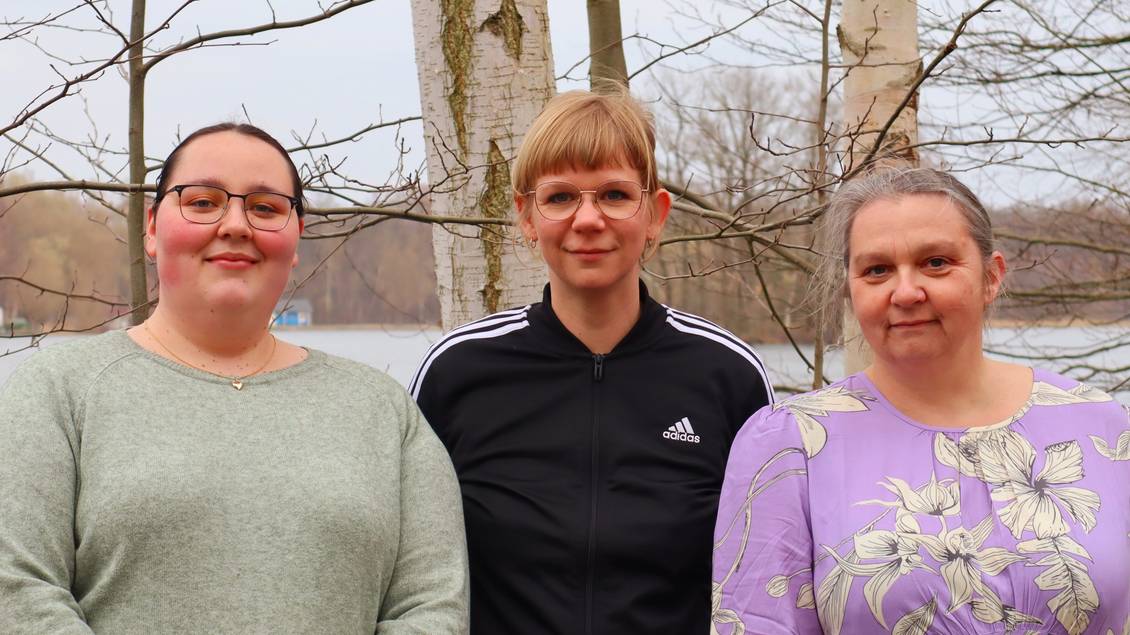 : Lisa Wallat, Antje Koch, Sibylle Wallat-Schwarz